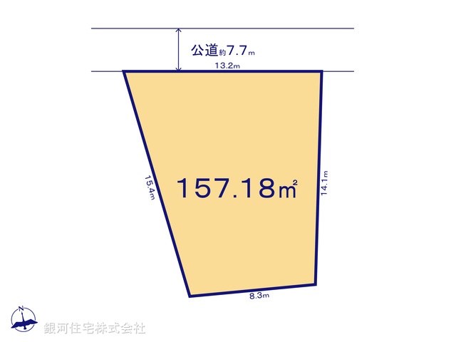 G00398243 埼玉県富士見市大字水子 土地 2980万円【区画図】