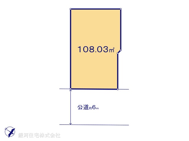 G00398279 千葉県市川市曽谷５丁目 土地 2890万円【区画図】