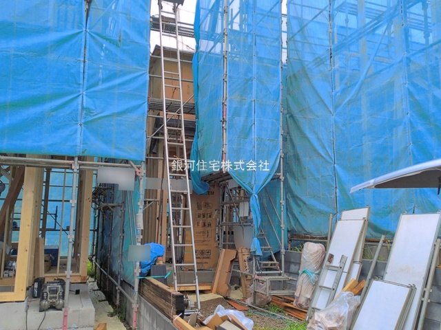 G00398376 東京都八王子市館町 新築一戸建て 3780万円 土地面積166.46m² (約50.35坪) 建物面積95.78m² (約28.97坪) 間取り４ＬＤＫ 築年月2026年09月(築１年以内)【外観7】