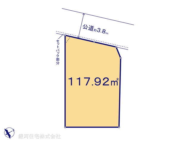 G00398409 千葉県船橋市三山６丁目 土地 2090万円【区画図】