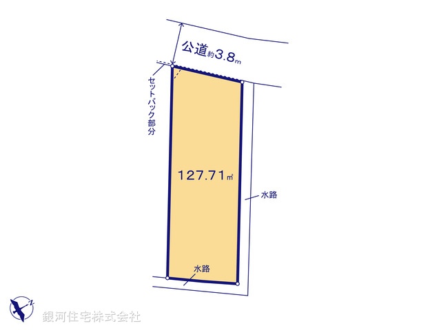 G00398411 千葉県船橋市三山６丁目 土地 2290万円【区画図】