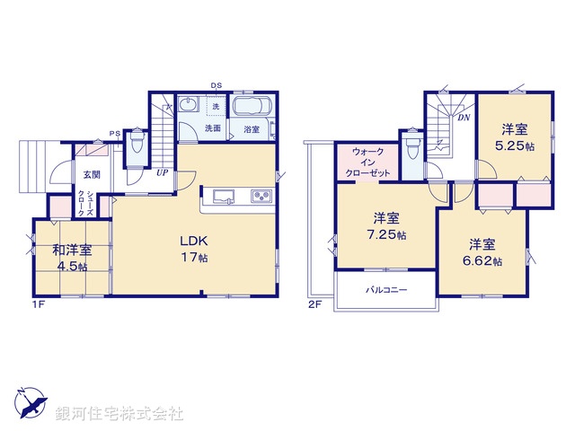 G00398474 千葉県千葉市稲毛区宮野木町 新築一戸建て 3990万円【間取図】