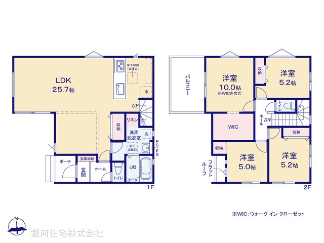 G00398486 千葉県柏市布施新町４丁目 新築一戸建て 4299万円【間取図】