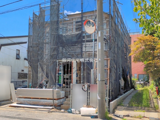 G00398509 千葉県流山市三輪野山１丁目 新築一戸建て 5099万円 土地面積121.30m² (約36.69坪) 建物面積112.32m² (約33.97坪) 間取り３ＳＬＤＫ 築年月2026年09月(築１年以内)【外観17】
