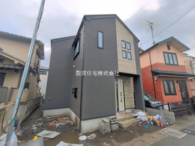G00398511 神奈川県大和市南林間８丁目 新築一戸建て 5698万円 土地面積105.45m² (約31.89坪) 建物面積100.19m² (約30.30坪) 間取り４ＬＤＫ 築年月2026年09月(築１年以内)【外観7】