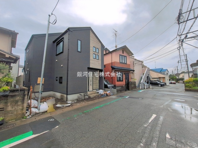 G00398511 神奈川県大和市南林間８丁目 新築一戸建て 5698万円 土地面積105.45m² (約31.89坪) 建物面積100.19m² (約30.30坪) 間取り４ＬＤＫ 築年月2026年09月(築１年以内)【外観9】