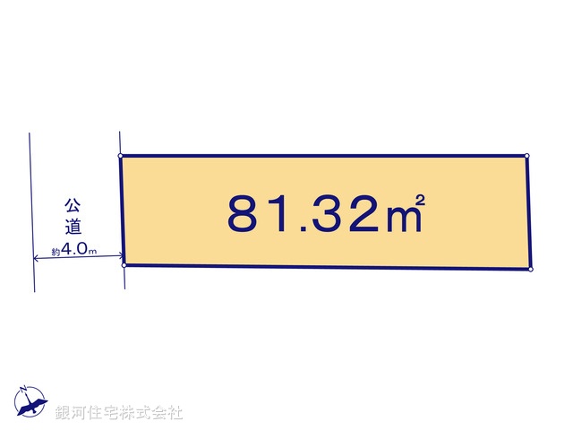 G00398580 東京都杉並区西荻南１丁目 土地 8410万円【区画図】