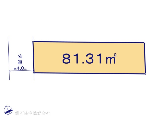 G00398581 東京都杉並区西荻南１丁目 土地 8440万円【区画図】