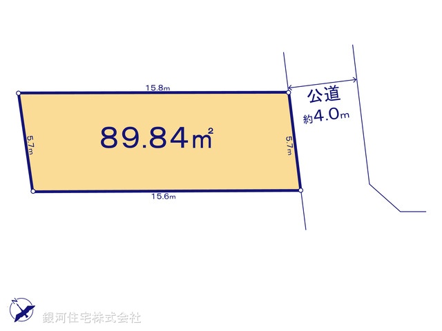 G00399028 神奈川県相模原市南区御園１丁目 土地(建築条件付土地) 2580万円【区画図】