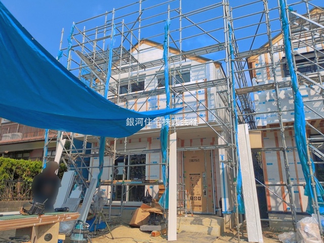 G00399262 神奈川県横浜市磯子区洋光台３丁目 新築一戸建て 7998万円 土地面積171.99m² (約52.02坪) 建物面積102.68m² (約31.06坪) 間取り４ＬＤＫ 築年月2026年10月(築１年以内)【外観13】