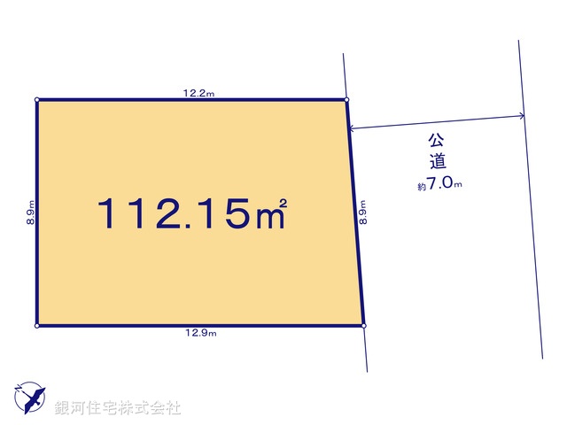 G00399302 埼玉県ふじみ野市大井２丁目 土地 4390万円【区画図】