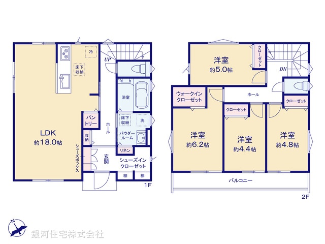 G00399935 神奈川県横浜市戸塚区影取町 新築一戸建て 3880万円【間取図】