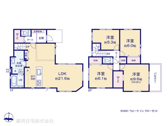 G00399943 神奈川県秦野市松原町 新築一戸建て 3999万円【間取図】